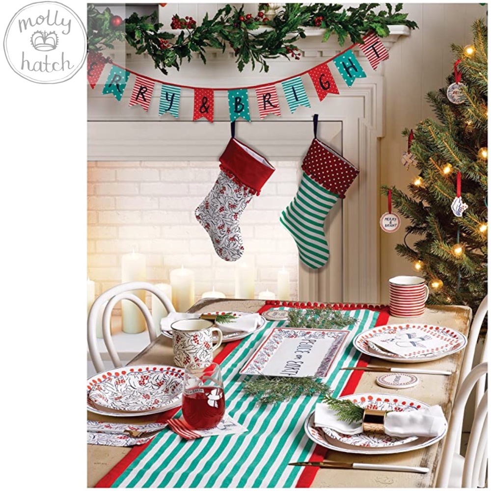 Molly Hatch Holiday Flourish Stocking